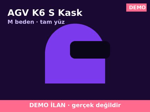 AGV K6 S Kask (demo)